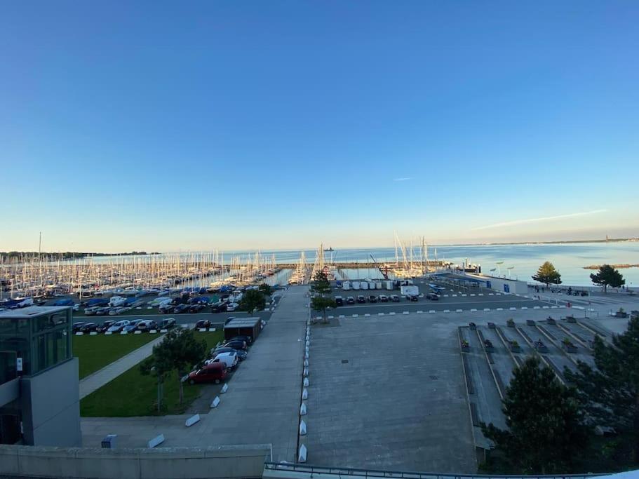 Appartement Panoramablick Und Den Strand Direkt Vor Der Tuer à Kiel Extérieur photo