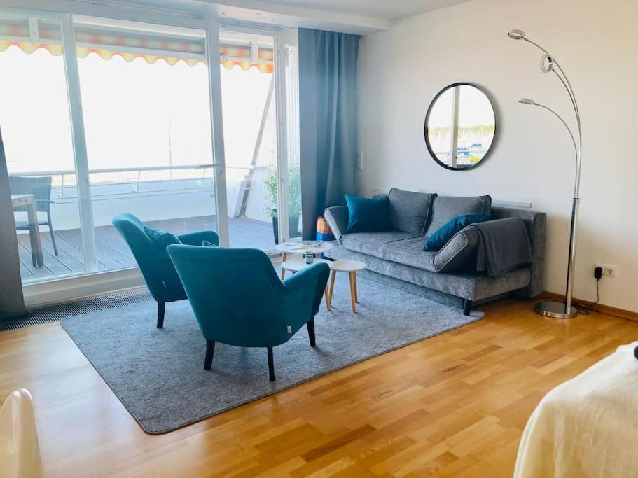 Appartement Panoramablick Und Den Strand Direkt Vor Der Tuer à Kiel Extérieur photo